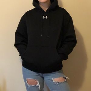 Black Under Armour Hoodie Sweatshirt